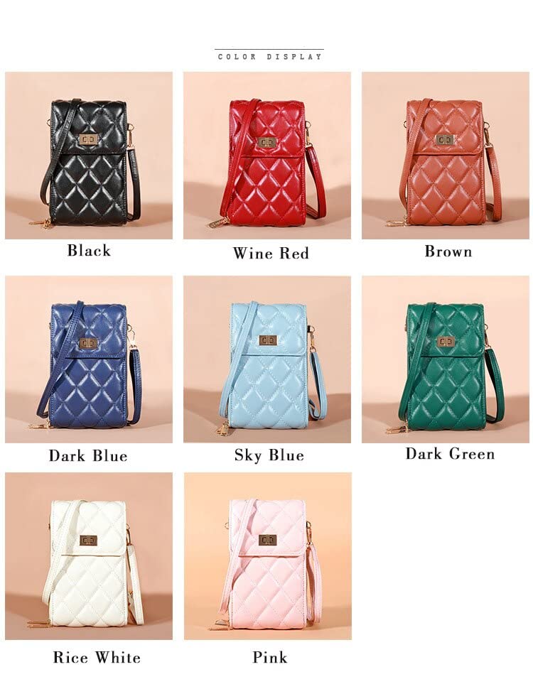 MOCA Girls Women's wallet sling bag for with Mobile Cell Phone holder Pocket Wallet Hand Purse Clutch Crossbody Sling Bag with Mobile Phone wallet for Women Womens Girls (Aqua Blue) - Image 2