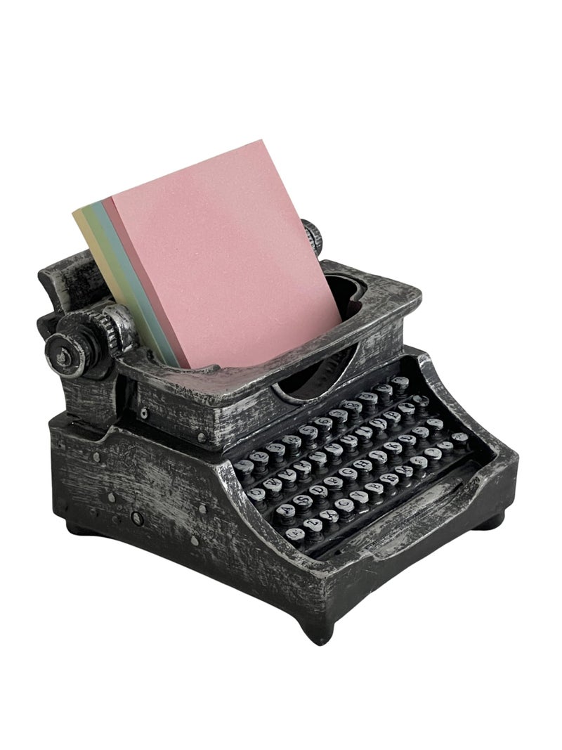 Bellaa 21413 Typewriter Pencil Holder Large Pen Desk Organizer Antiques Retro Shabby Chic Vintage Cup Creative Gift Writer Office Classroom Home Study Library - Image 5