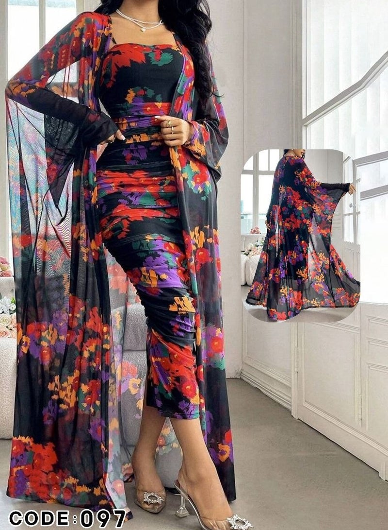 Women's Ultra Soft Buttery Chemise with Pure Tulle Robe - Luxuriously feminine and soft design - Sexy lingerie perfect for the bride or as a romantic gift - Image 2