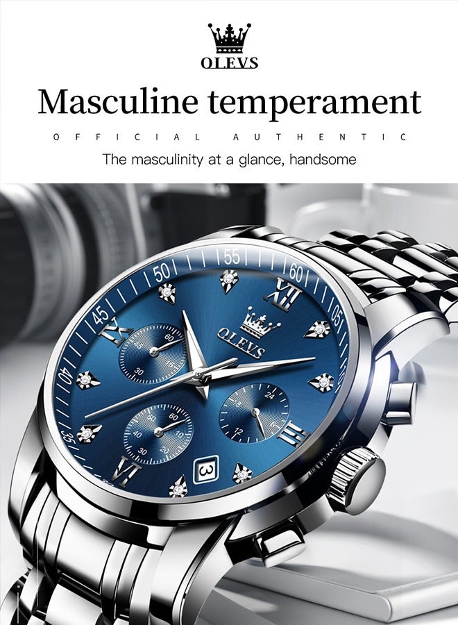 OLEVS Water Resistant Watches For Men - Image 4