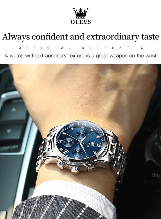 OLEVS Water Resistant Watches For Men - Image 5