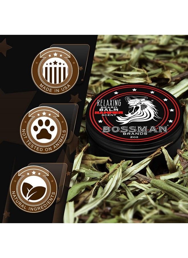 bossman - Relaxing Beard Balm Tamer Thickener Relaxer And Softener Cream And Beard Care Product Made In Usa (Hammer Scent) - Image 1