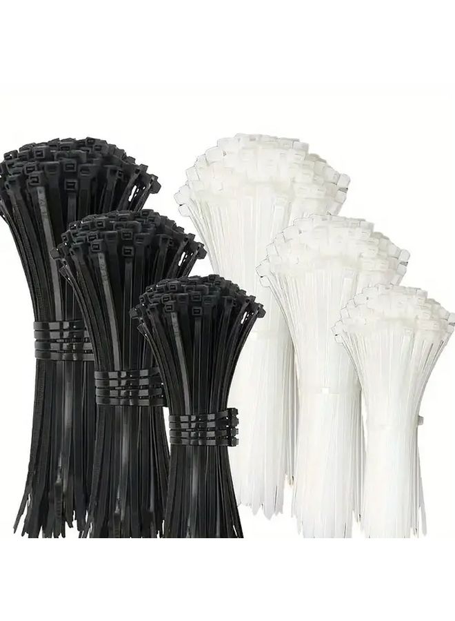 300pcs Heavy Duty Nylon Adjustable Straps Self Tightening 7.87 Inch Outdoor Cable Garden Organizer - Image 5