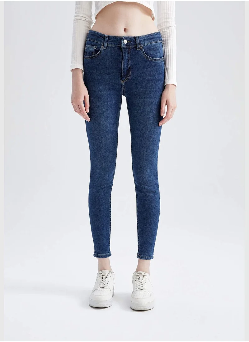 DeFacto Woman Skinny Fit Denim Trousers