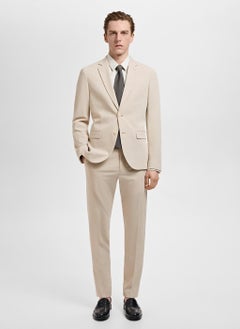 Mango Man Casual Slim-Fit Pants  - Image 4