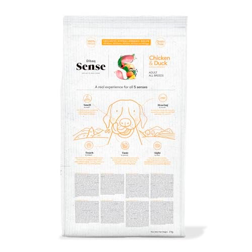 Dibaq Sense Chicken & Duck Hypoallergenic Adult All Breeds Dog Food Pellet, 2Kg - Image 2