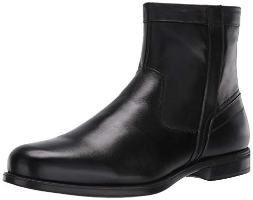 Florsheim mens Medfield Plain Toe Zip Fashion Boot, Black, 9.5 US - Image 3