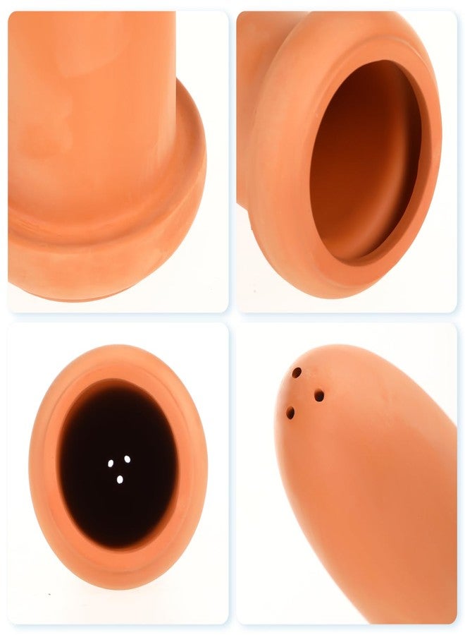 POPETPOP Fish Breeding Cones Cave, Ceramic Spawning Breed Cone Spawning Slates Spawning Breed Cone for Discus Fish Angelfish - Image 4