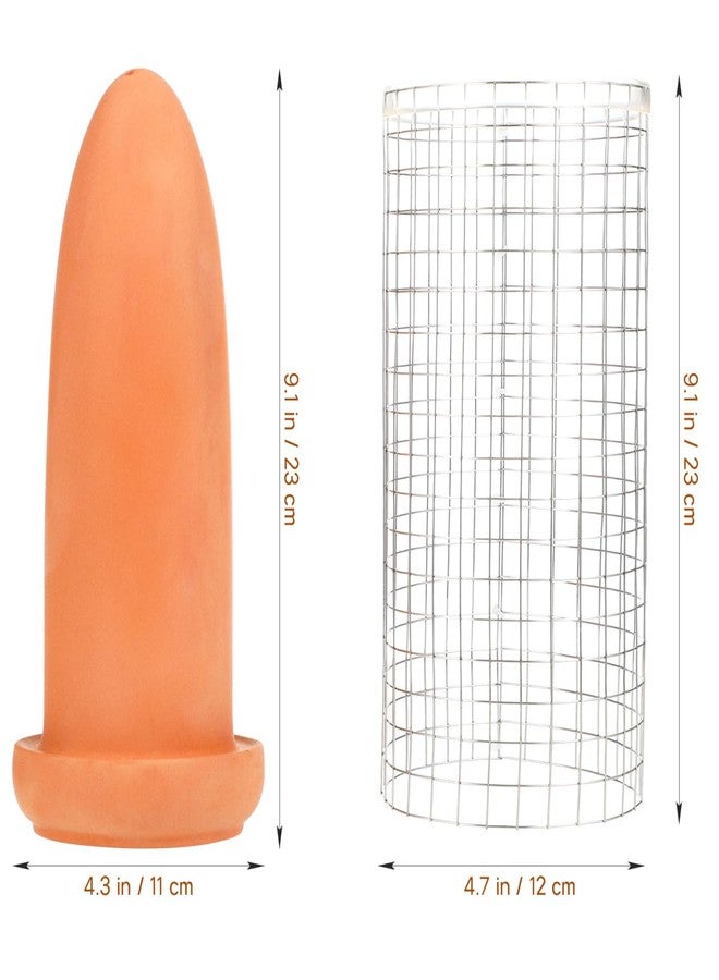 POPETPOP Fish Breeding Cones Cave, Ceramic Spawning Breed Cone Spawning Slates Spawning Breed Cone for Discus Fish Angelfish - Image 3