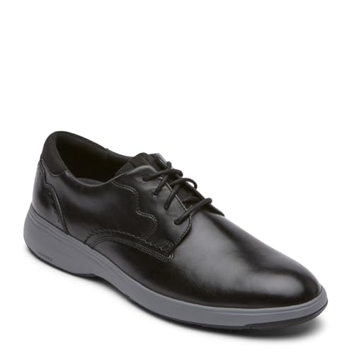 Rockport Men's Noah Plain Toe, Black, 9 M - Image 2