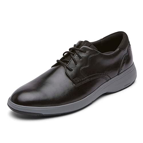 Rockport Men's Noah Plain Toe, Black, 9 M - Image 1