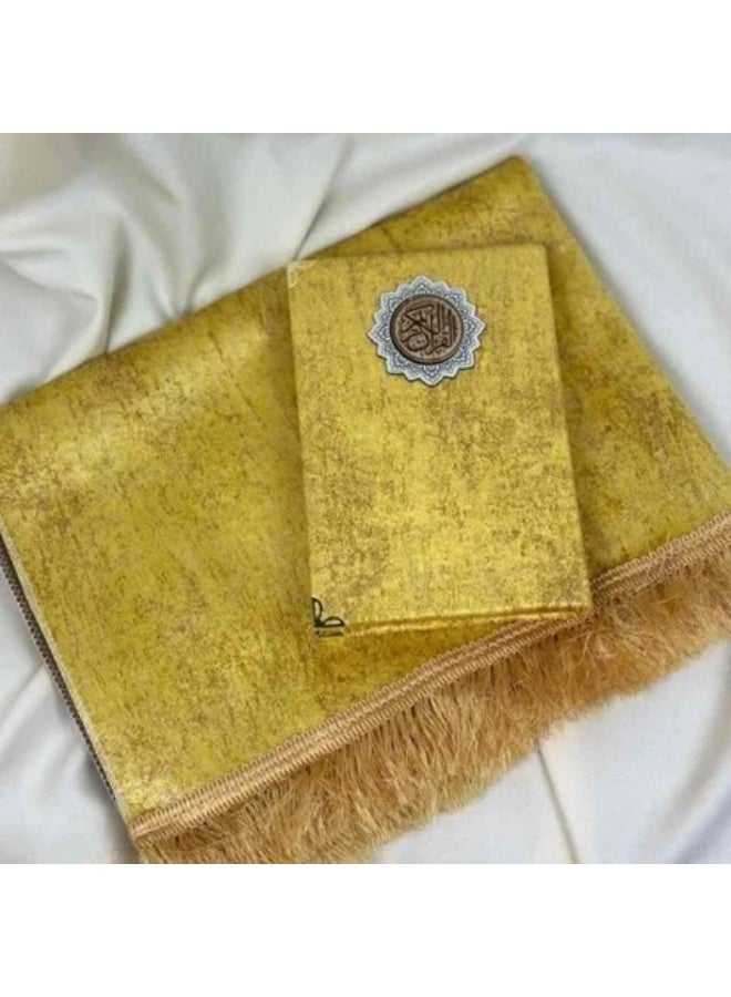 Ramadan Gifting Package Holy Quran with prayer mat, suitable for Ramadan gifts and giveaways