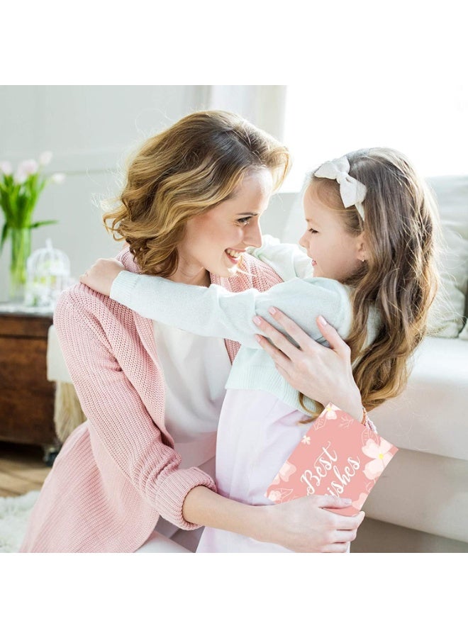 Peachjoy 12 Pack Folding Greeting Cards with Envelopes, Floral Assorted Blank Notecards and Envelopes for Baby Shower Note Cards, Wedding Thank You Cards Adults & Kids Blank Note Cards for All Occasions - Image 5