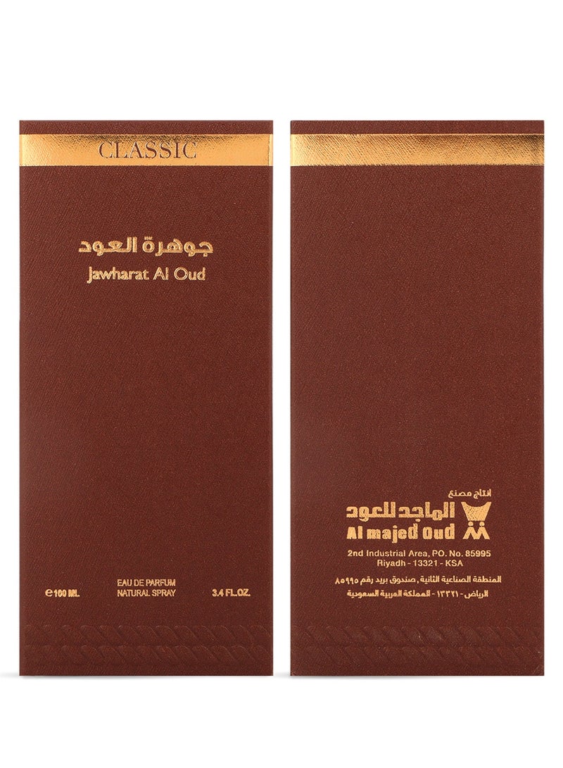 Al Majed Oud Classic Jawharat Al Oud Eau De Parfum 100ml | Luxury Unisex Oud Perfume with Incense, Musk & Cashmere Wood | Long Lasting Signature Fragrance - Image 4
