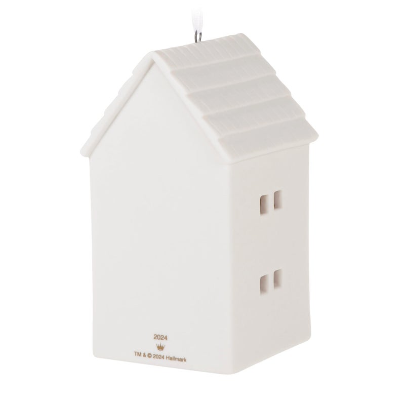 Hallmark Keepsake هولمارك تذكار عيد الميلاد زخرفة 2024 منزل جديد من الخزف المنزل الهدايا - Image 2