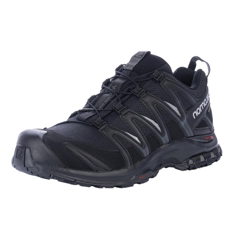 Salomon Men's XA PRO 3D GORE-TEX Trail Running Shoes for Men, Black / Black / Magnet, 9 - Image 4