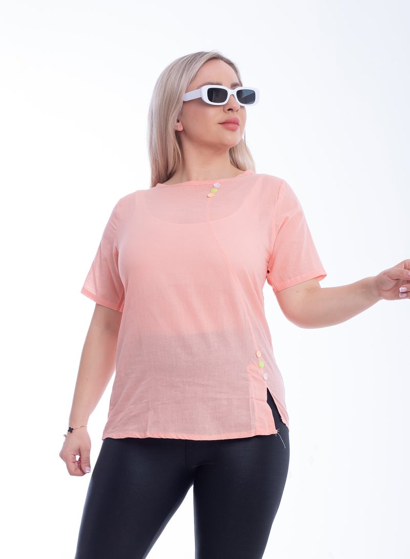 بيبو بلوزه 1/2 كم  ساده - Image 1