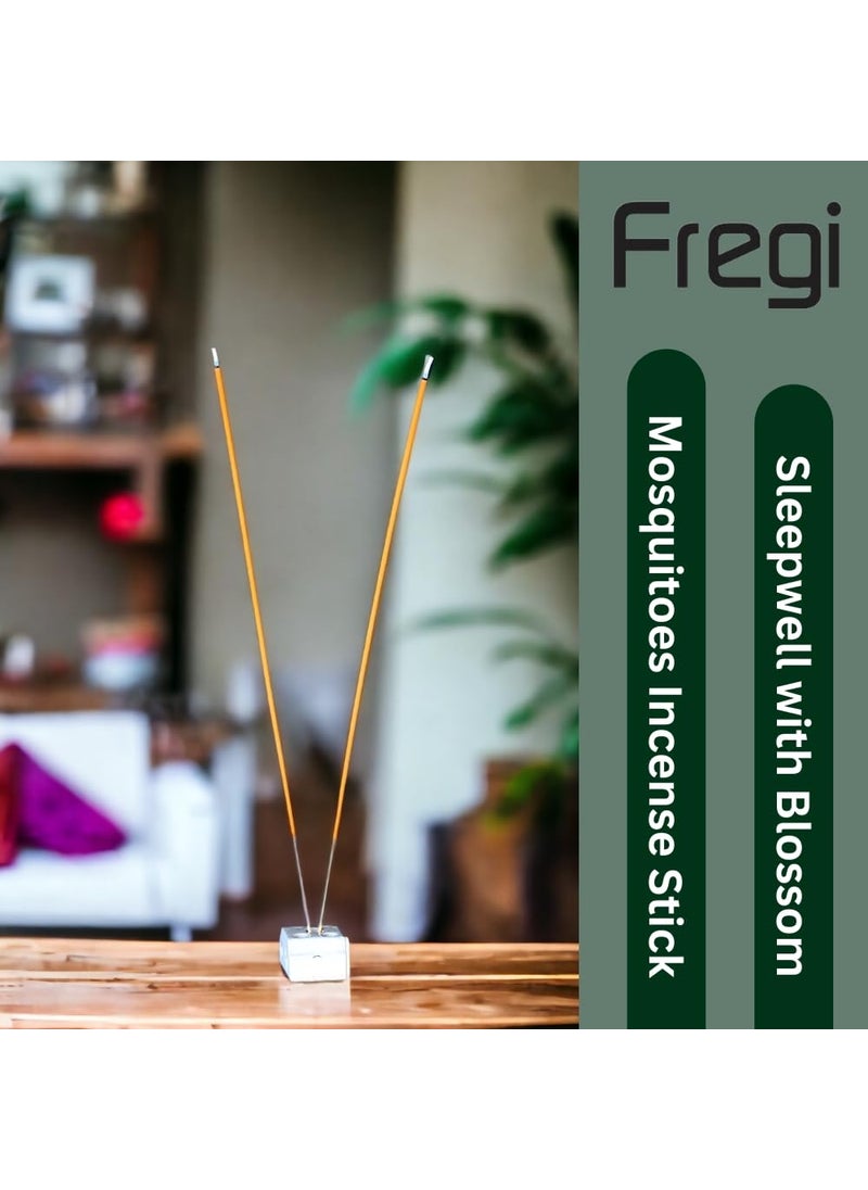 Fregi Fregi Mosquito Agarbatti Natural Mosquito Repellent Incense Sticks 100 Natural ChemicalFree and EcoFriendly Low Smoke Output 12 Pouches 12 Sticks Each 1  - Image 3