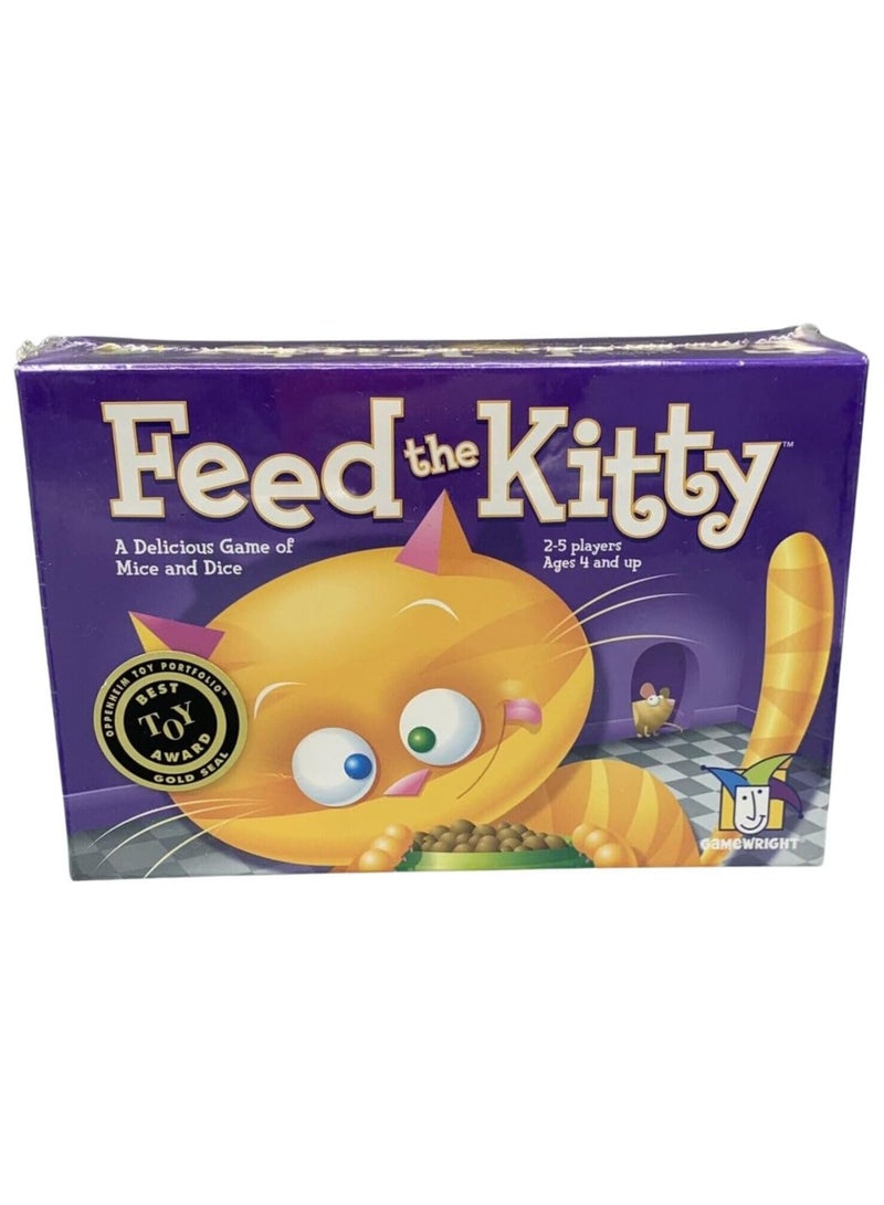 Gamewright Feed The Kitty - A Delicious Game of Mice and Dice - Image 1