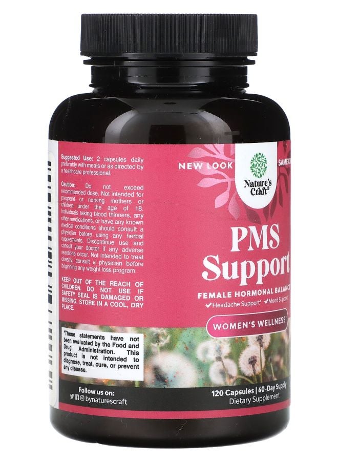 Nature's Craft PMS Support 120 Capsules - Image 2