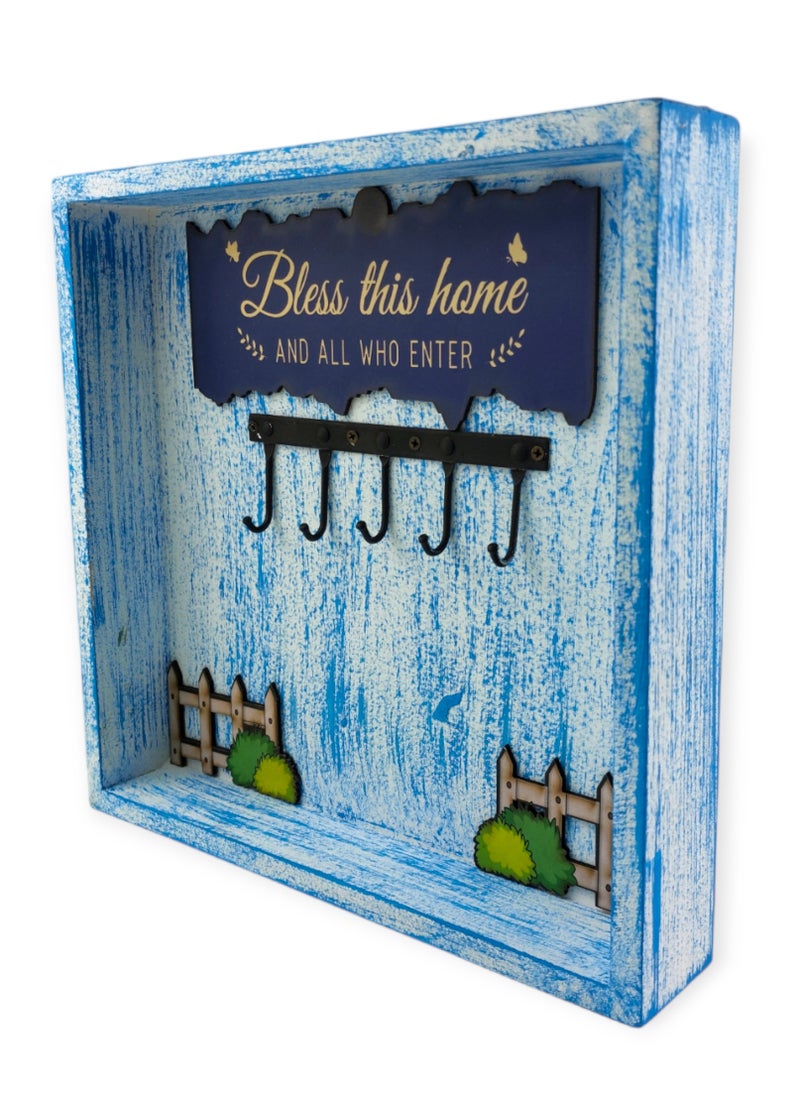 Decorative Wooden Keys Rack Box  - Image 1