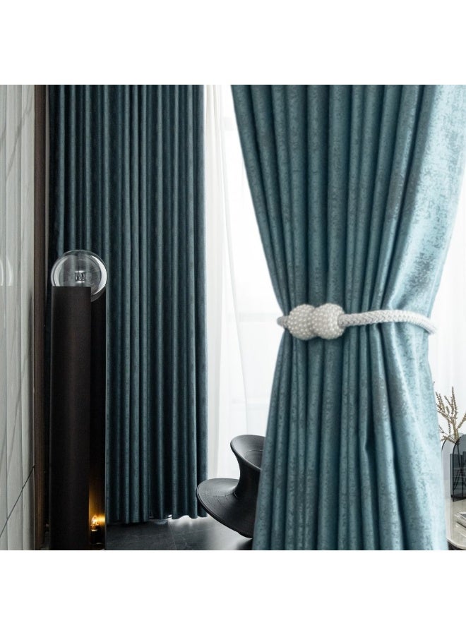 QBAID Curtains Blackout 2 panels for Bedroom - Image 1