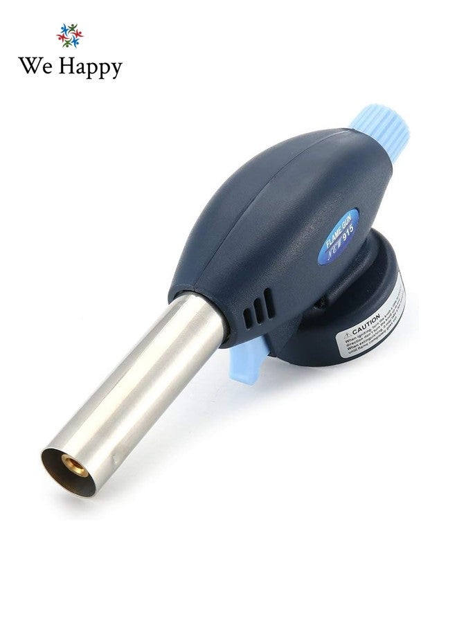 وي هابي عبوة من 2 شعلة لهب، متعددة الأغراض قابلة للتعديل لإشعال النار للطهي واللحام والشواء والخبز، ولاعة غاز ذاتية الإشعال - Image 2