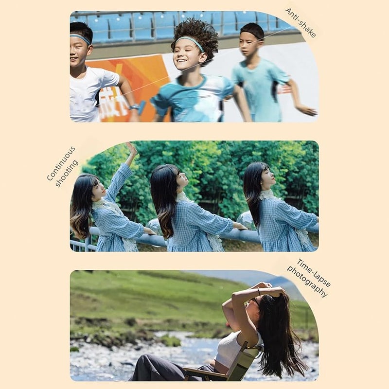 32 جيجابايت كاميرا رقمية 4K 64 ميجابكسل شاشة مزدوجة تكبير 18 مرة بناء من مادة ABS سهلة الاستخدام للطلاب المراهقين السفر - Image 5