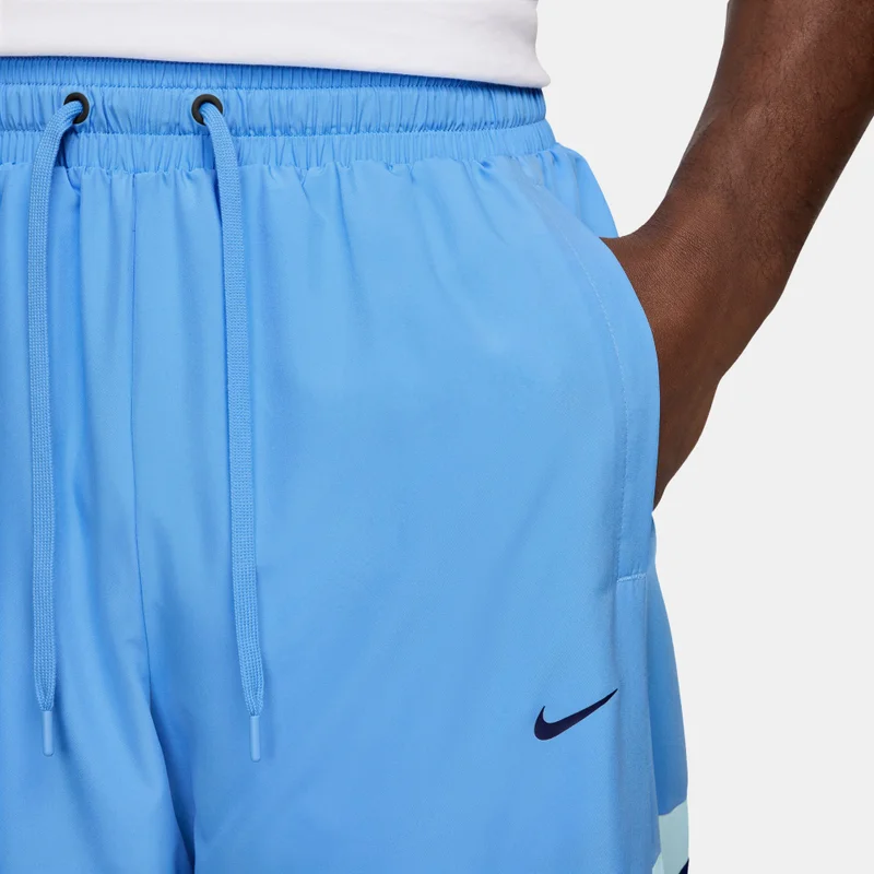 Nike light blue and navy Men's Icon Dri-FIT Basketball Pants for Men | Best Price UAE