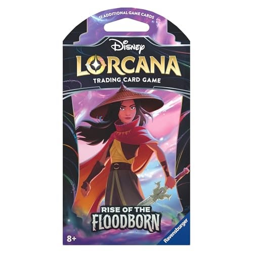 Ravensburger Disney Lorcana TCG Rise of The Floodborn Assorted Single Booster Pack 12 Cards Collectible Cards Ideal Gift for Disney Fans Suitable for Ages 8 - Image 3