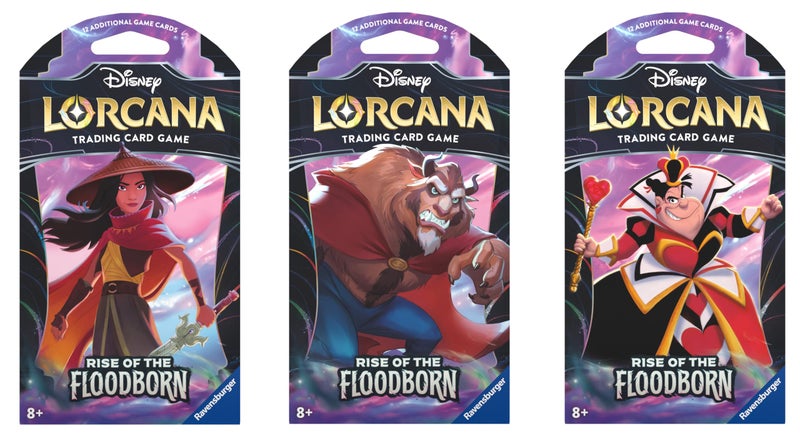 Ravensburger Disney Lorcana TCG Rise of The Floodborn Assorted Single Booster Pack 12 Cards Collectible Cards Ideal Gift for Disney Fans Suitable for Ages 8 - Image 2