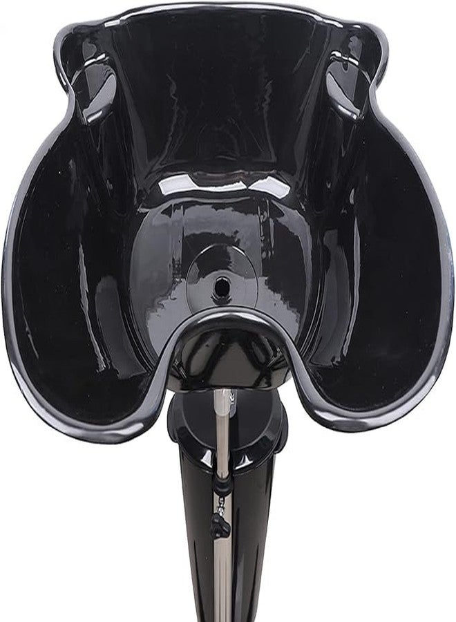 Qtavia Hair Washing Sink, Portable Height Adjustable Salon Deep Shampoo Basin Sink Hair Washing Bowl with Drain Hose for Home Barber Shop Beauty Salon Spa Equipment - Image 4