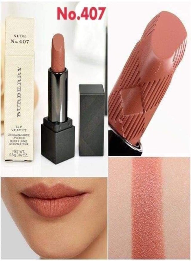 BURBERRY Burberry Lip Velvet Long Lasting Matte Lip Colour No. 407 Nude 3.5 g  - Image 5