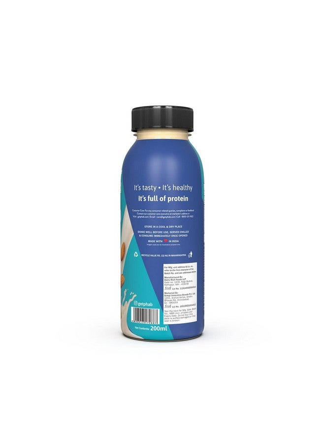 Phab Ready-to-Drink 18g Protein Milkshakes, Healthy & Delicious Pack 6 x 200ml (Vanilla Almond) with No Added Sugar - Image 3