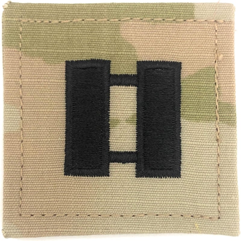 US Army OCP Rank with Hook Fastener