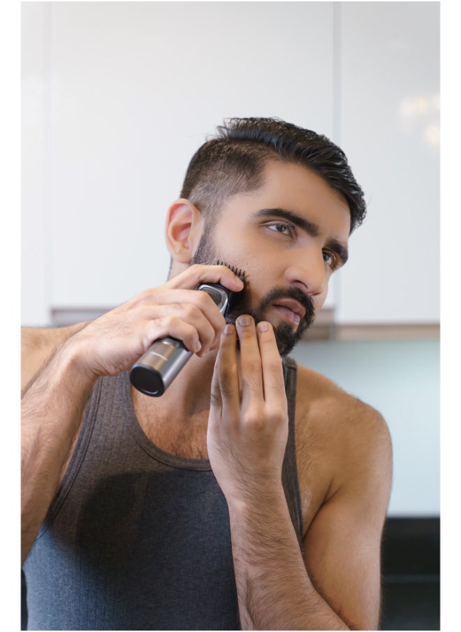 Blaupunkt - 14 In 1 Trimmer And Shaver Kit, 3 Trimmer Heads, Micro Shaver, Body Groomer, Lcd Display, Srm614 - Image 1
