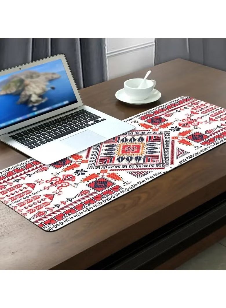 وسادة ماوس مكتب كبيرة، وسادة ماوس ألعاب مقاومة للماء، 800 × 300 × 3 مم، 31.5 × 11.8 × 0.157 بوصة، وسادة ماوس ألعاب، حصيرة مكتب XXL، حصيرة مكتب غير قابلة للانزلاق، وسادة ماوس ألعاب XL، وسادة ماوس مكت - Image 2
