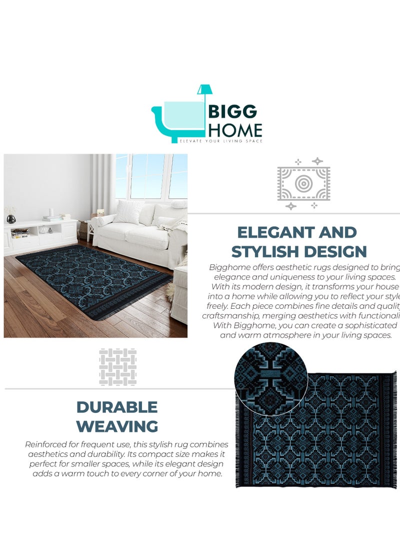 بيج هوم سجادة قابلة للغسيل في الآلة لغرفة المعيشة من **BiggHome SA25AT**، بحجم **47.24 × 70.87 بوصة** - Image 4