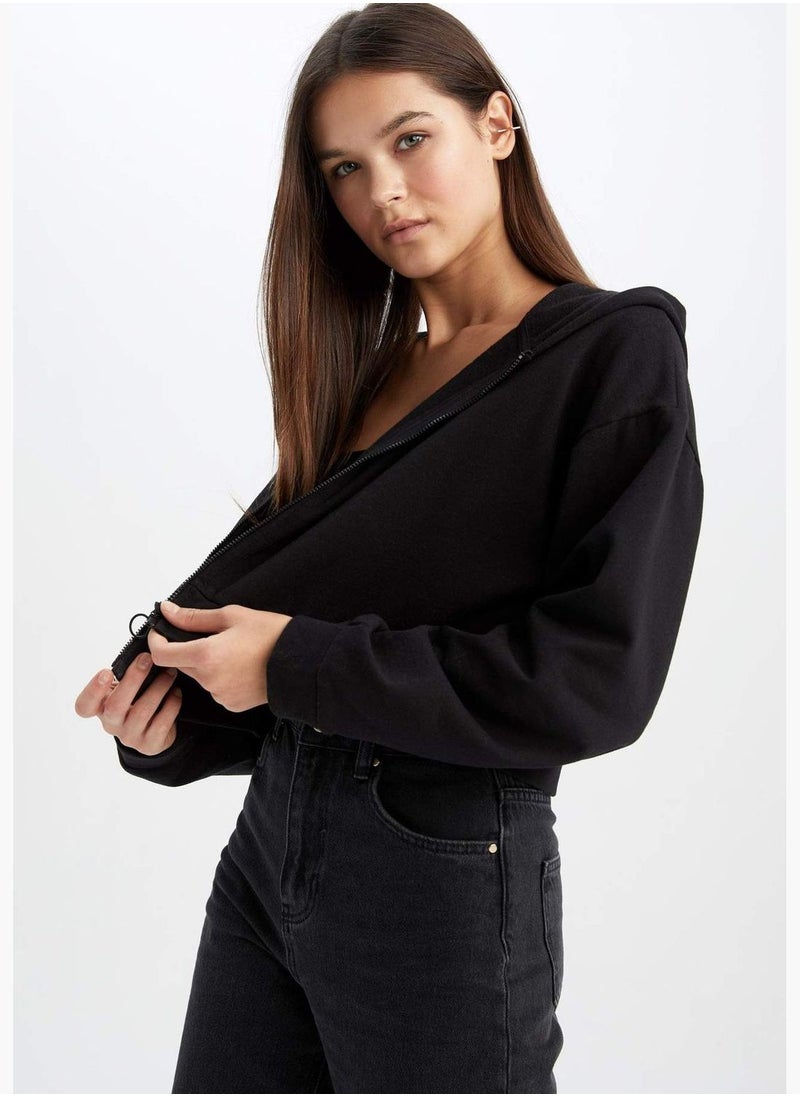 DeFacto Woman Regular Fit Knitted Cardigan  - Image 5