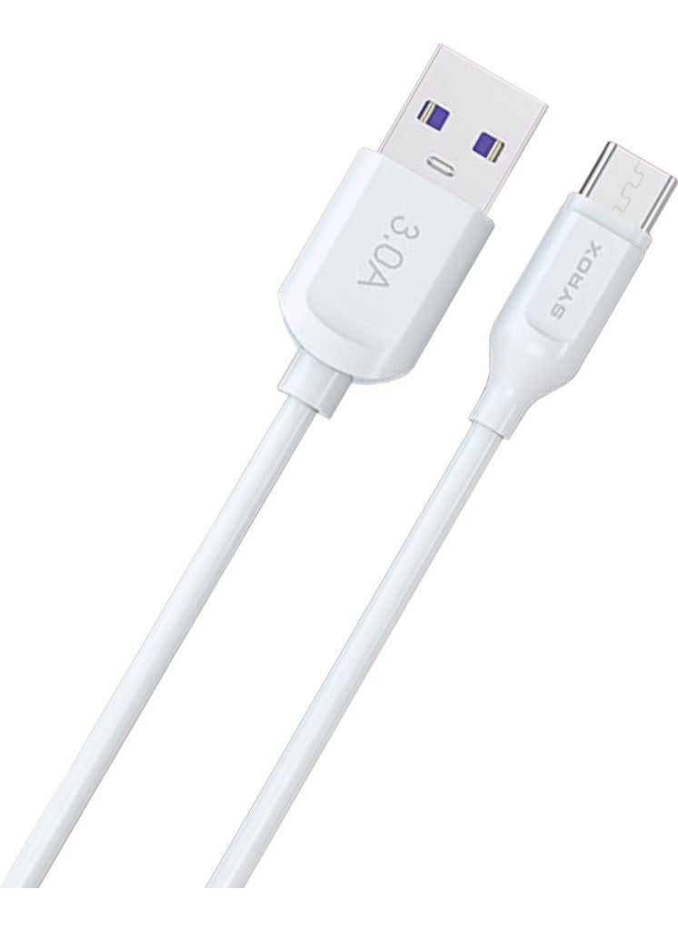 Syrox - Micro USB Port - Micro USB Port - 18W Fast Charging and Data Cable Transfer - Image 1