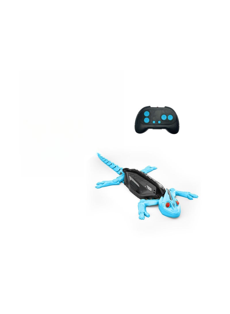 Soofam Wall Crawler Gecko, Remote Controlled Crawling Chameleon, Remote Control Wall Gecko with Luminous Eyes, Realistic Lizard Robot Toy Gifts for Children Boys Girls 3 4 5 6 7 8 - Image 1