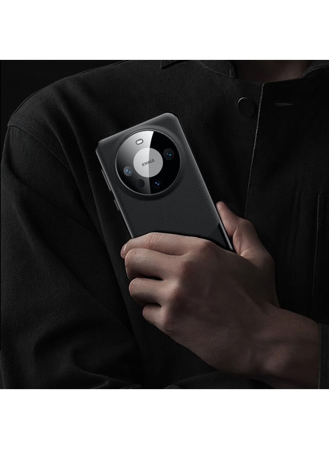 اس-توب جراب لهاتف Huawei Mate 60 مصنوع من مادة البولي كربونات المطلية بالكهرباء + جراب جلدي مقاوم للصدمات - Image 3