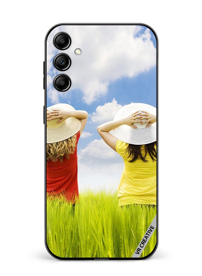 VR CREATIVE Protective Case Cover For Samsung Galaxy A34 Enjoying The Weather Design Multicolour - Image 1