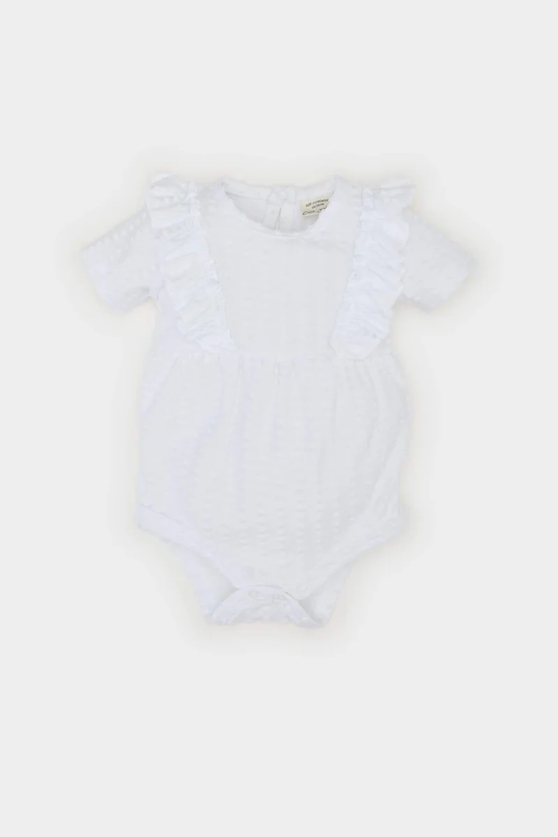 ديفاكتو Baby Girl Short Sleeve Short Sleeve Snap Body