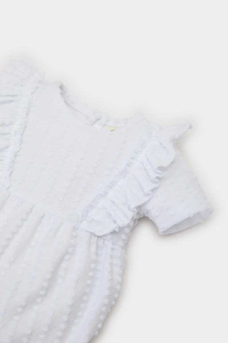 ديفاكتو Baby Girl Short Sleeve Short Sleeve Snap Body