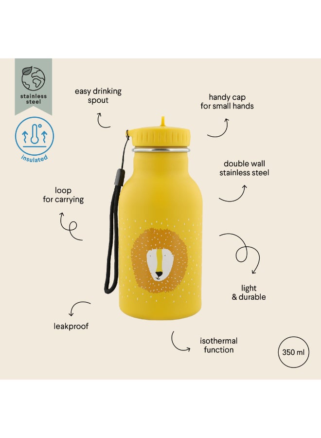 Trixie Double Wall Insulated Water Bottle - 350ml - Mr. Lion - Image 4