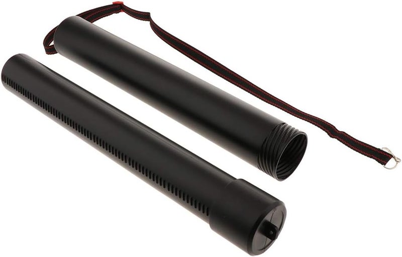 klarako Poster Tube with Strap  Plastic Storage Tube, Document Tube, Plastic Poster Tube Art Carrying Case Holder for Artwork, Drawings, Paintings - Image 1