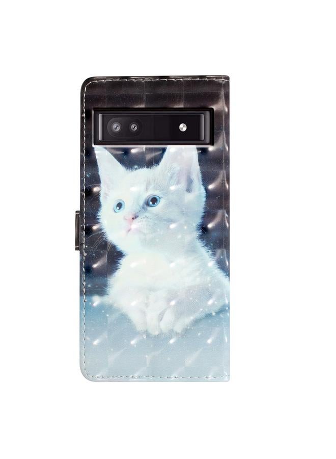 S-TOP Case For Google Pixel 9A 3D Pattern Leather Phone Case - Image 3