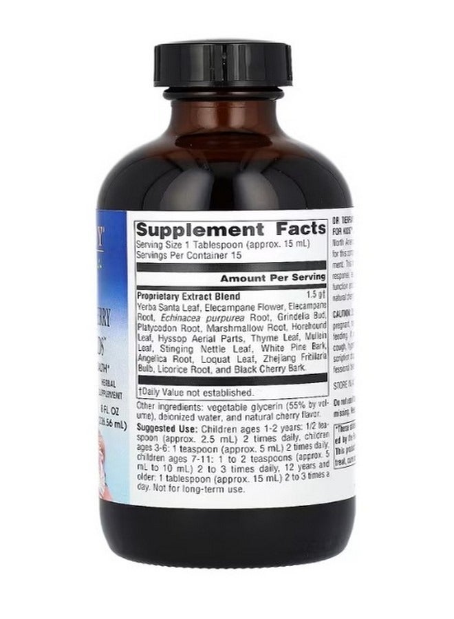 PLANETARY HERBALS Dr Tierras Wild Cherry Bark Syrup For Kids Wild Cherry 8 fl oz 236.56 ml - Image 2