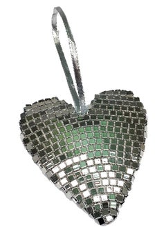 Salla Silver  Heart Hanging Decor 16x16cm  - Image 1